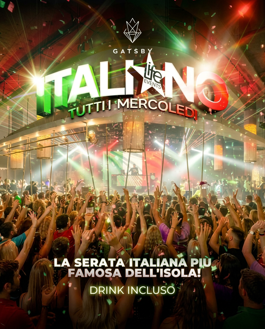 GATSBY | ITALIANO NIGHT